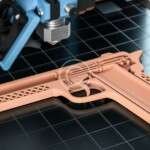 3D pistol mockup